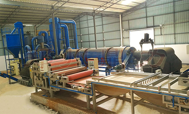 Starchy residue Drying Machine